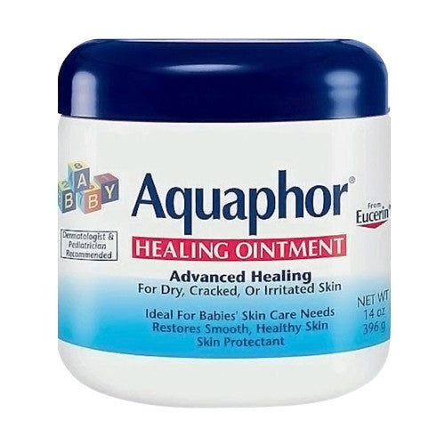 Aquaphor Baby Healing Ointment For Dry Or Cracked Skin, Jar - 14 Oz
